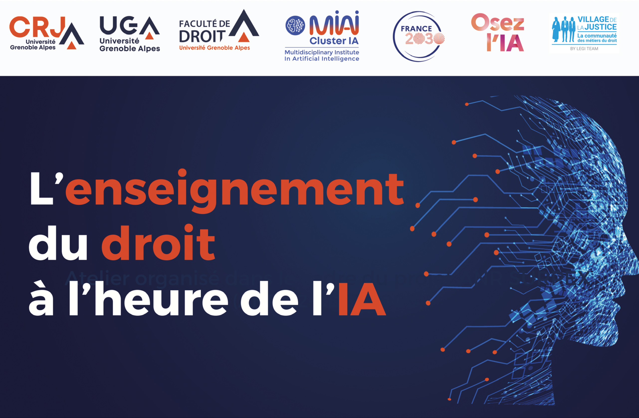 Journées d'enseignement du droit avec l'IA Juin 2026 MIAI