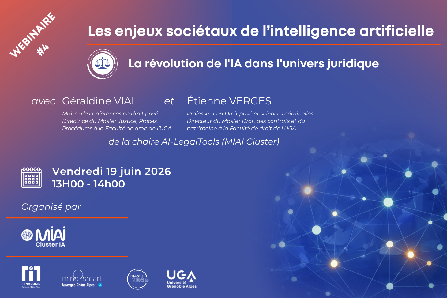 Webinar MIAI - IA et Juridique 19 juin
